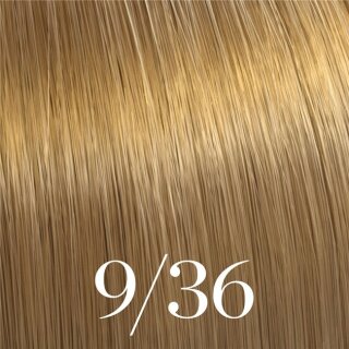 9/36 lichtblond gold violett