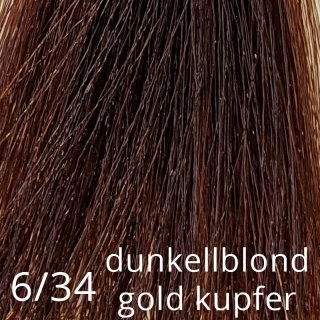6/34 dunkelblond gold kupfer