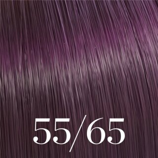 55/65 hellbraun intens. violett mahagoni