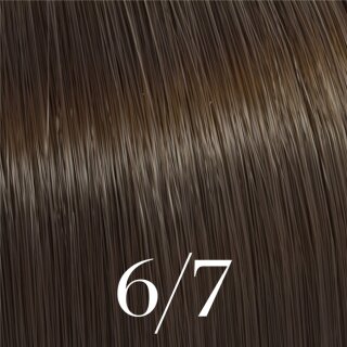 6/7 dunkelblond braun