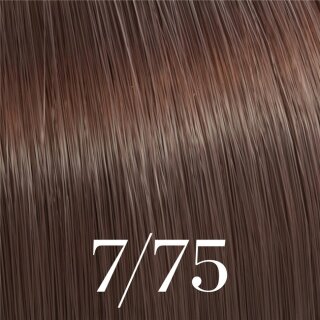 7/75 mittelblond braun mahagoni
