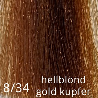 8/34 hellblond gold kupfer