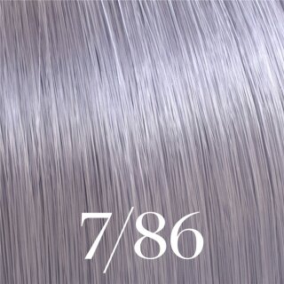 7/86 mittelblond perl-violett